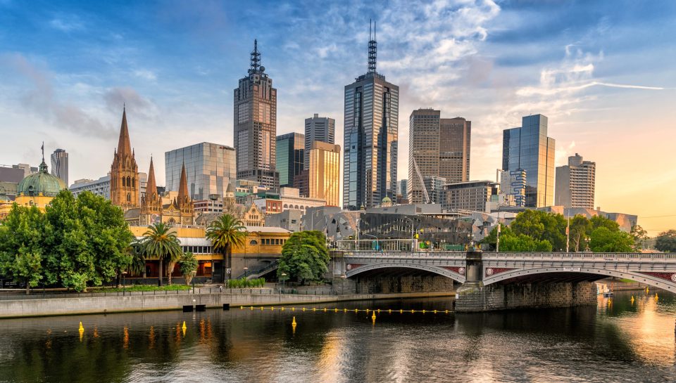 Melbourne's central business district
